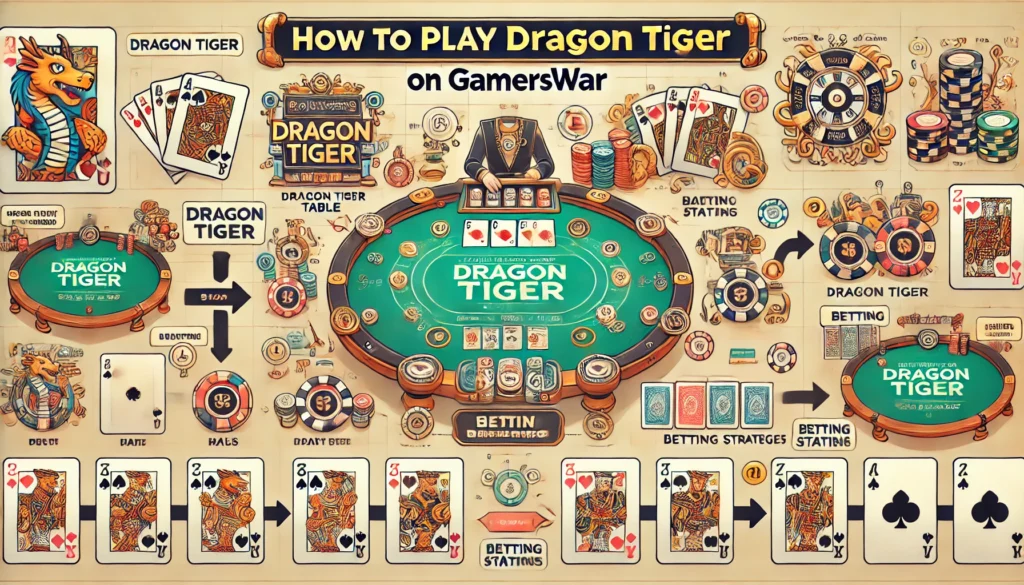 How to Play Dragon Tiger