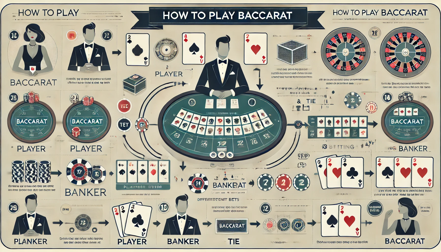 how to play baccarat