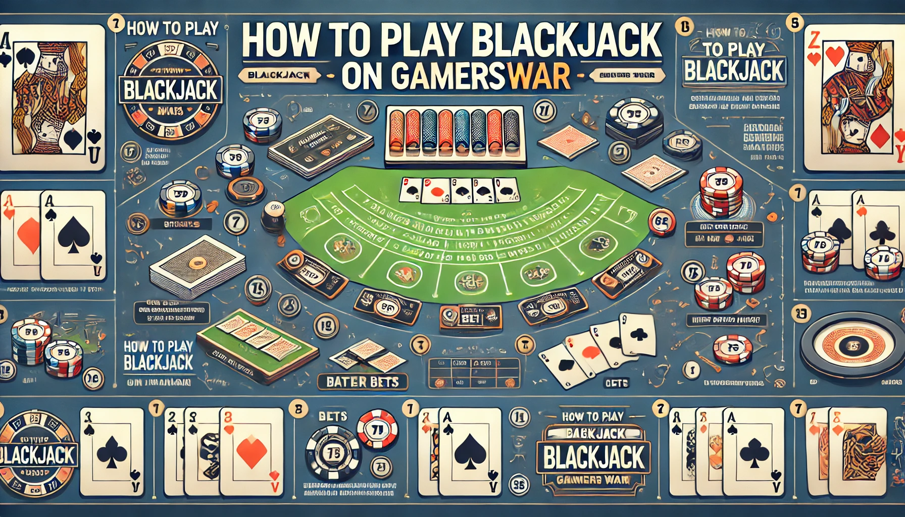 how to play blackjack on gamerswar