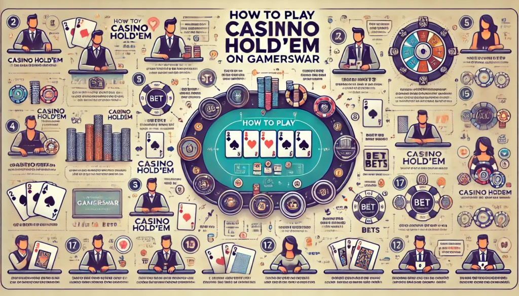 how to play casino holdem