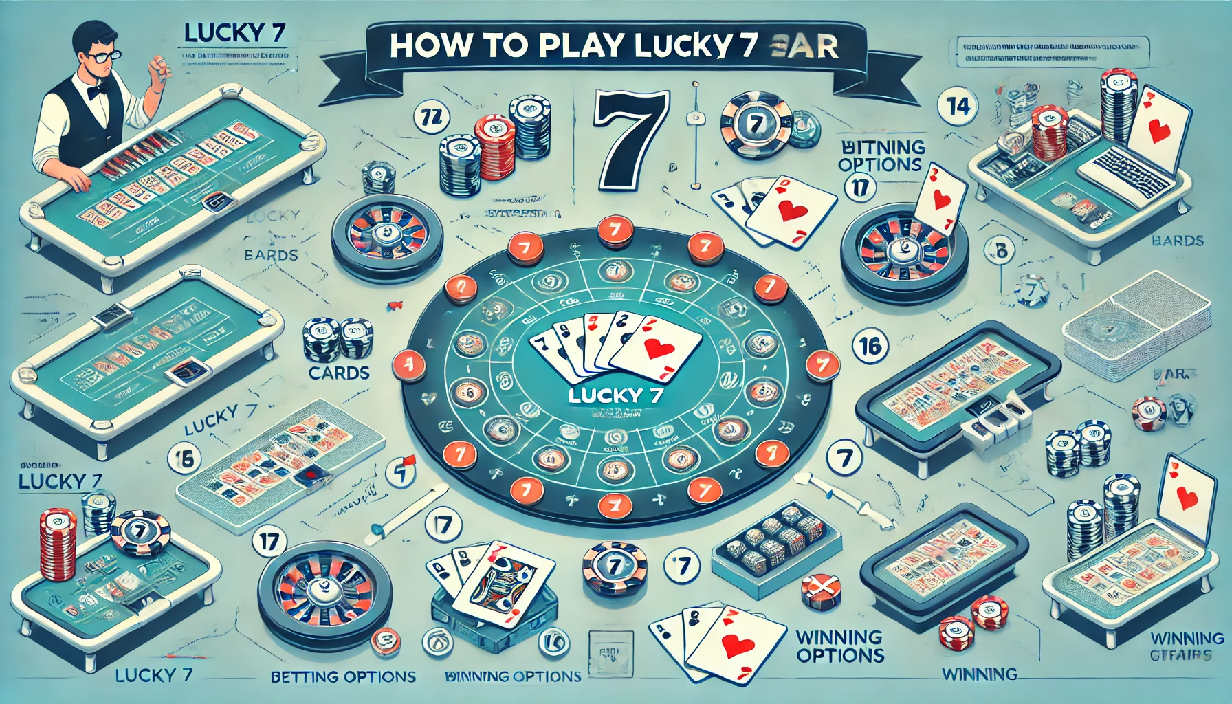 how to play lucky 7 on gamerswar