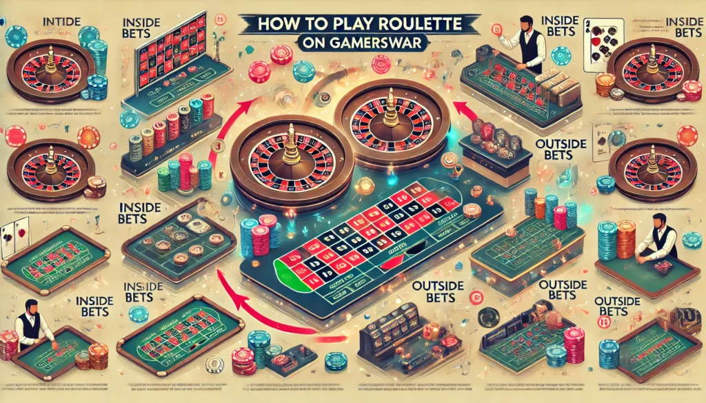 how to play roulette on gamerswar