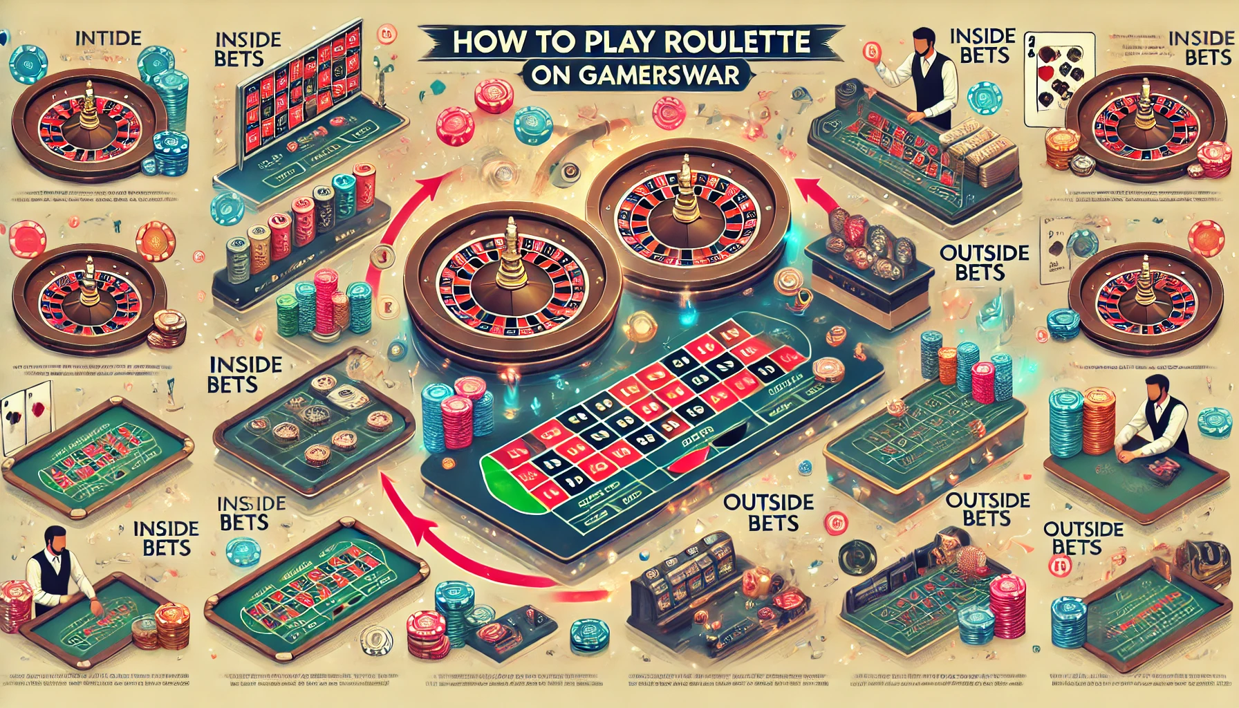 how to play roulette on gamerswar