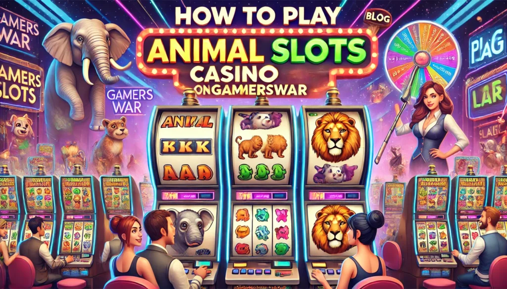 how to play animal slots casino