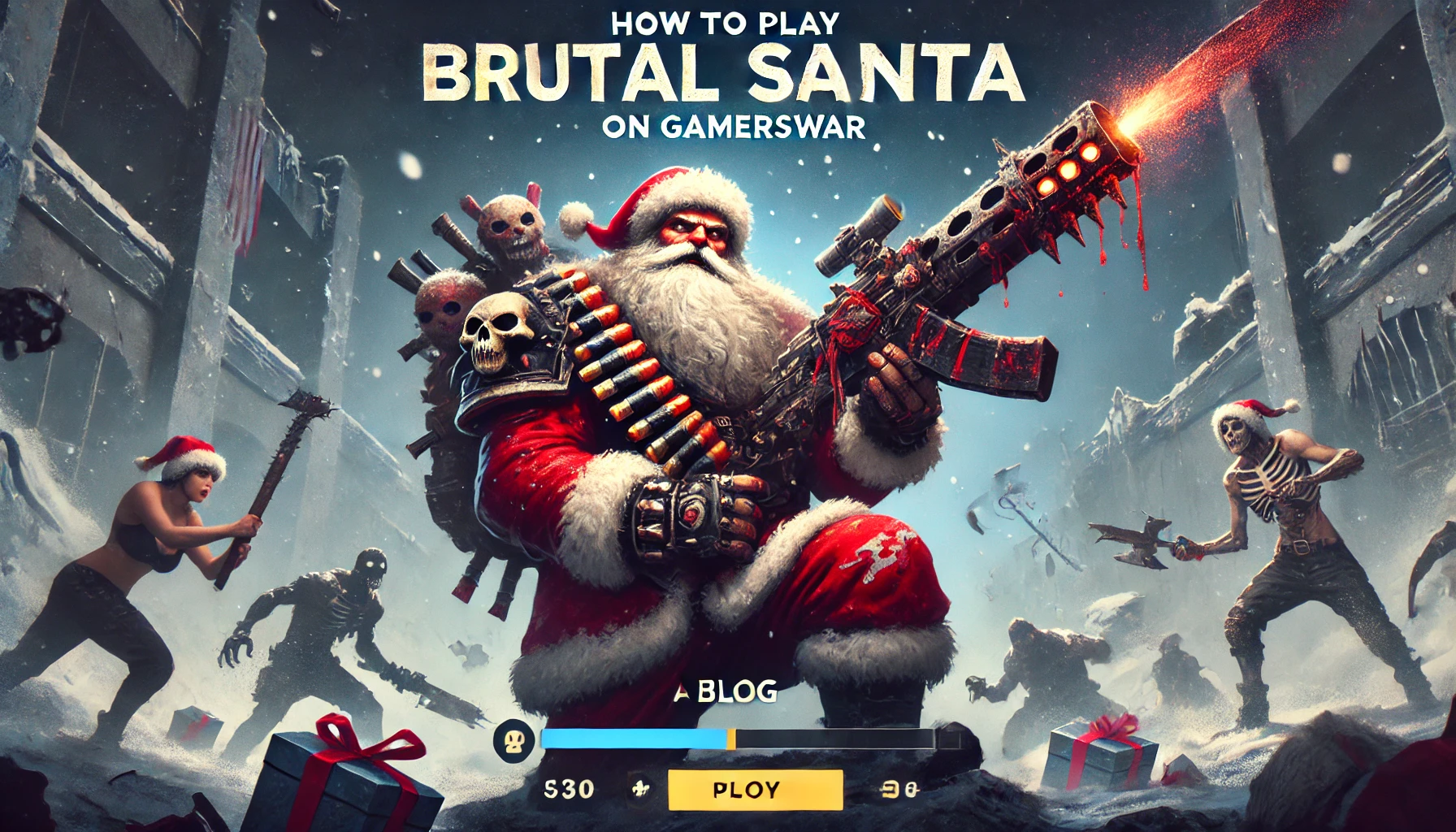 how to play brutal santa on gamerswar