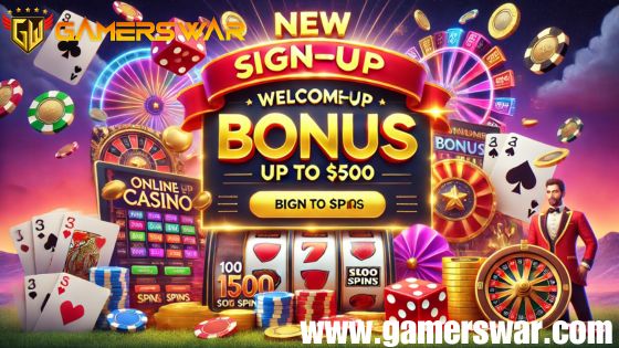 New Casino Sign up Bonus